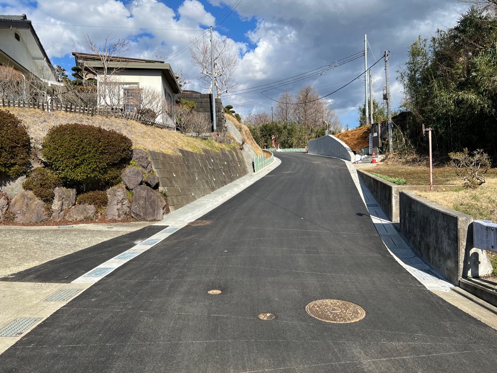 市道５８号線完成