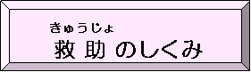 救助（きゅうじょ）のしくみ