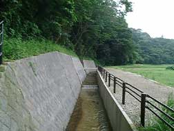 下大槻地区農業用排水路整備（県営事業） 