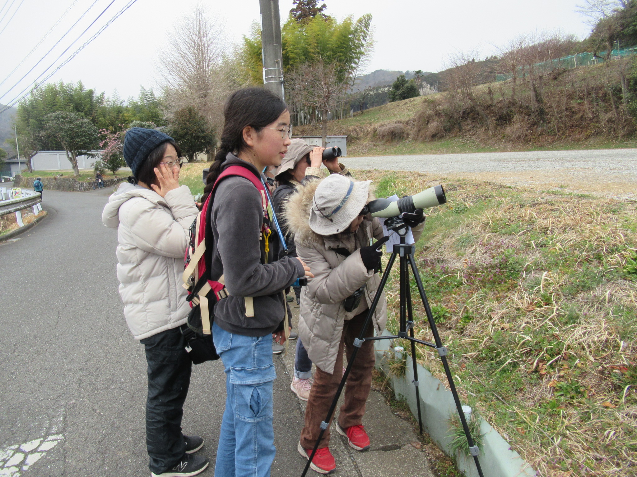 写真：春の野鳥観察会（２）