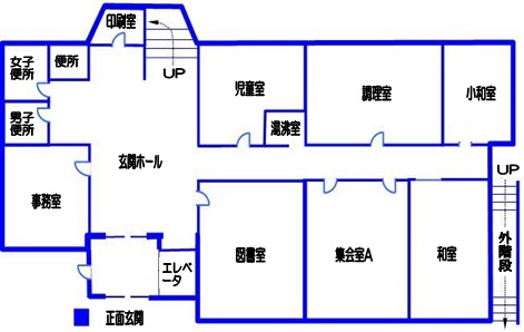 東公１階平面図