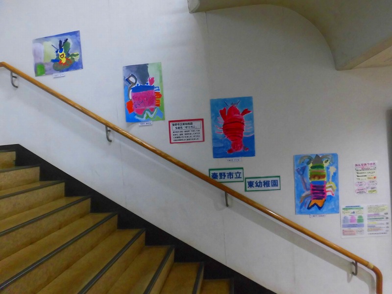 R7東幼稚園児作品展示1