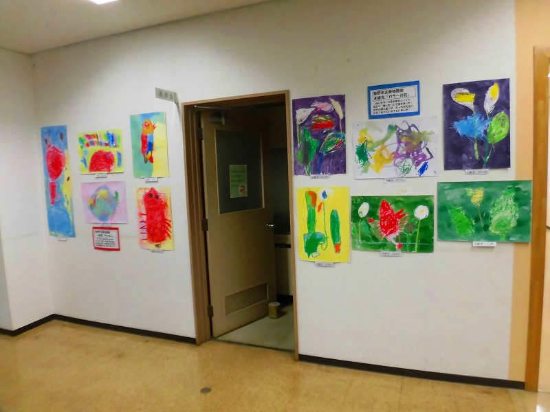 R7東幼稚園児作品展示3