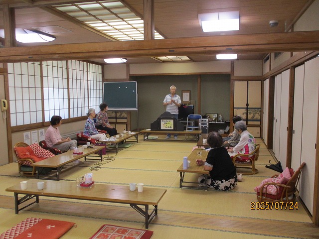 紙芝居の様子