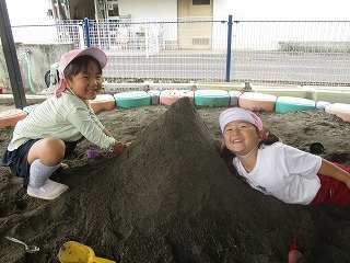 砂遊び