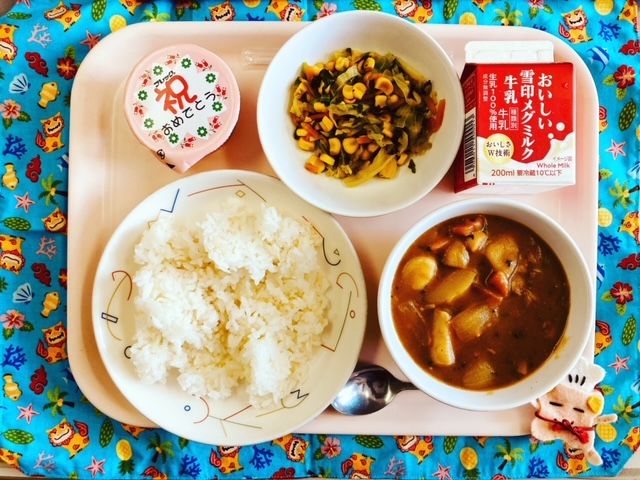 4月11日　月曜日の給食