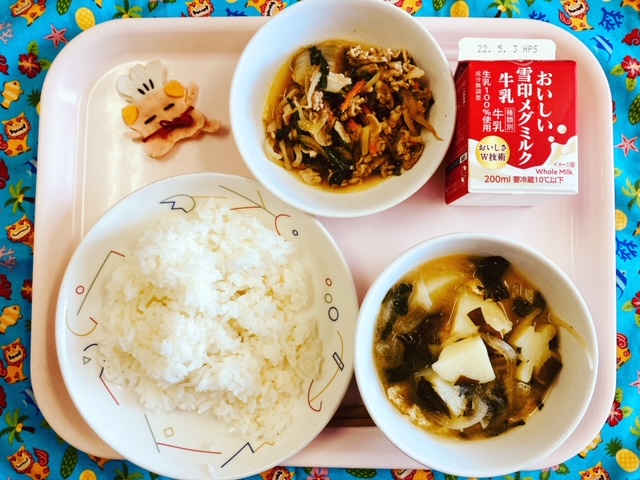 今日の給食