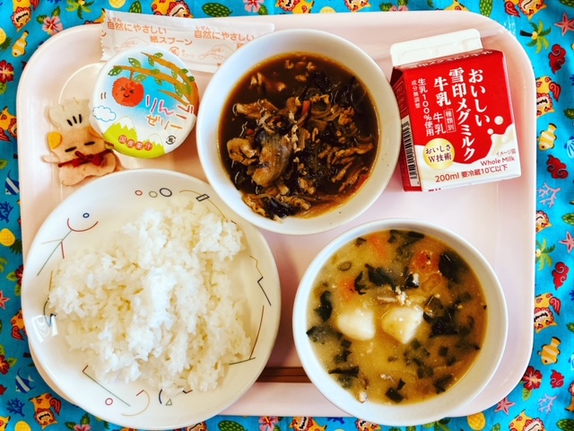 今日の給食