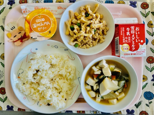 今日の給食