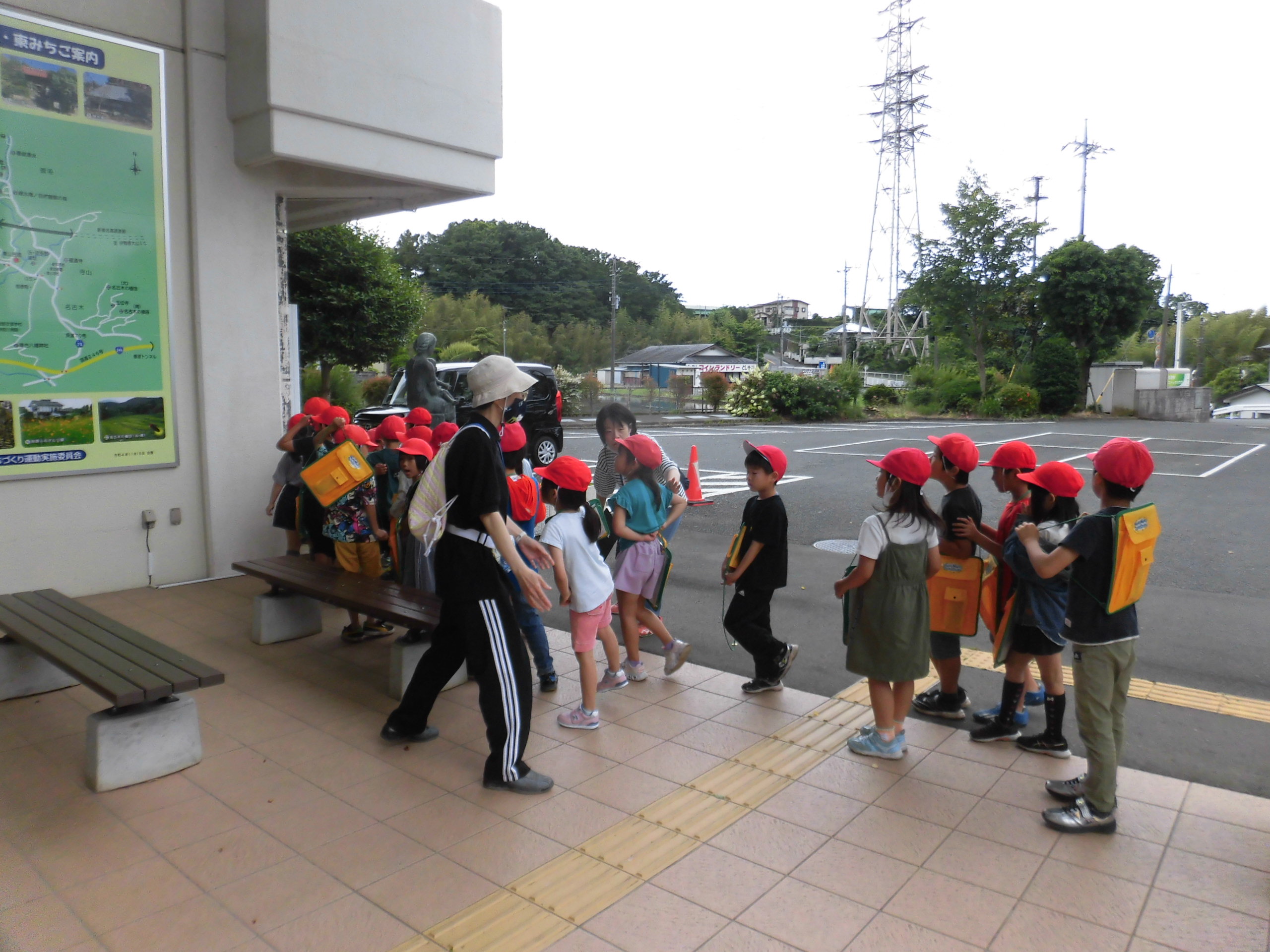 写真：またきてね！