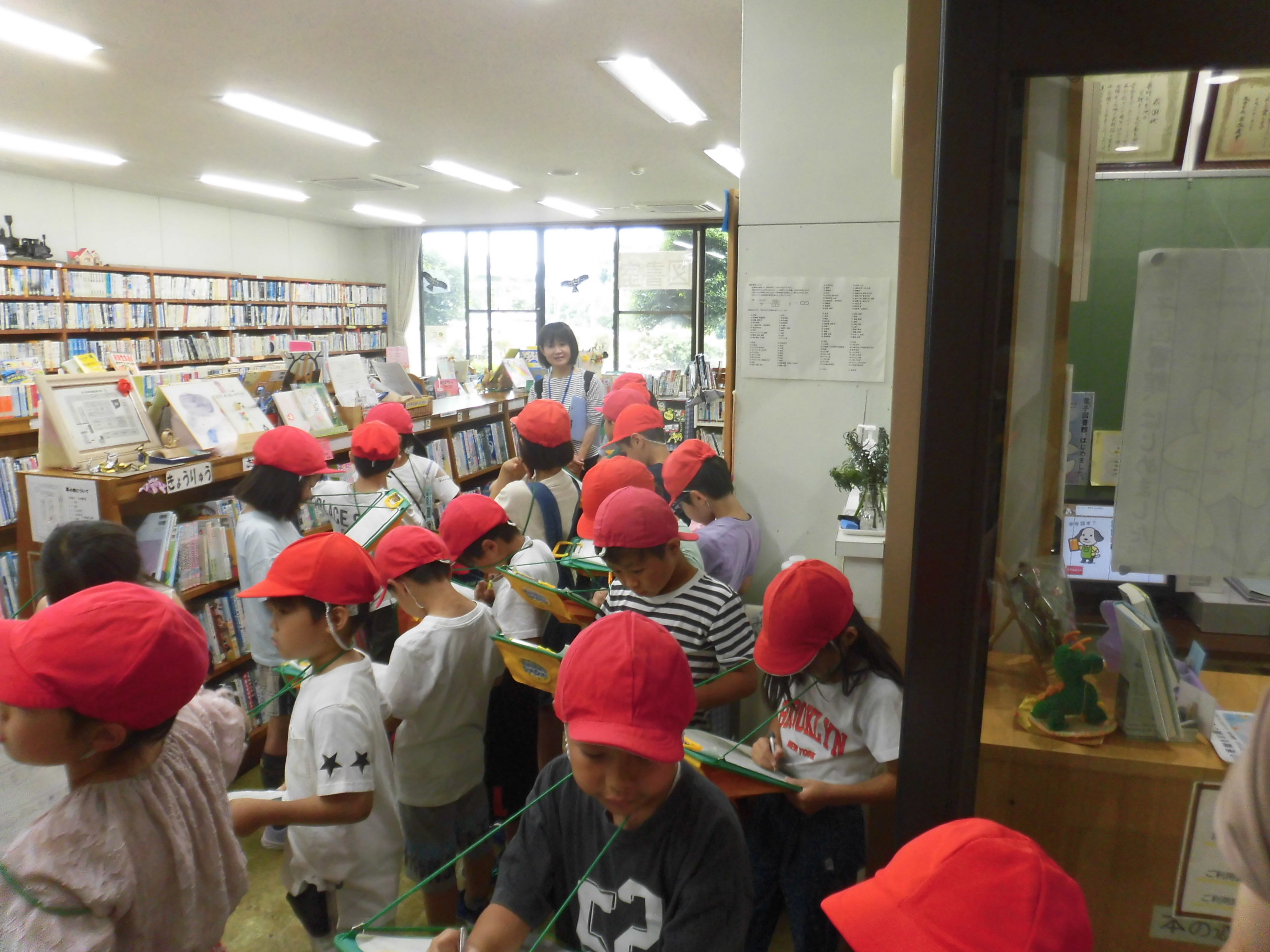 写真：図書室