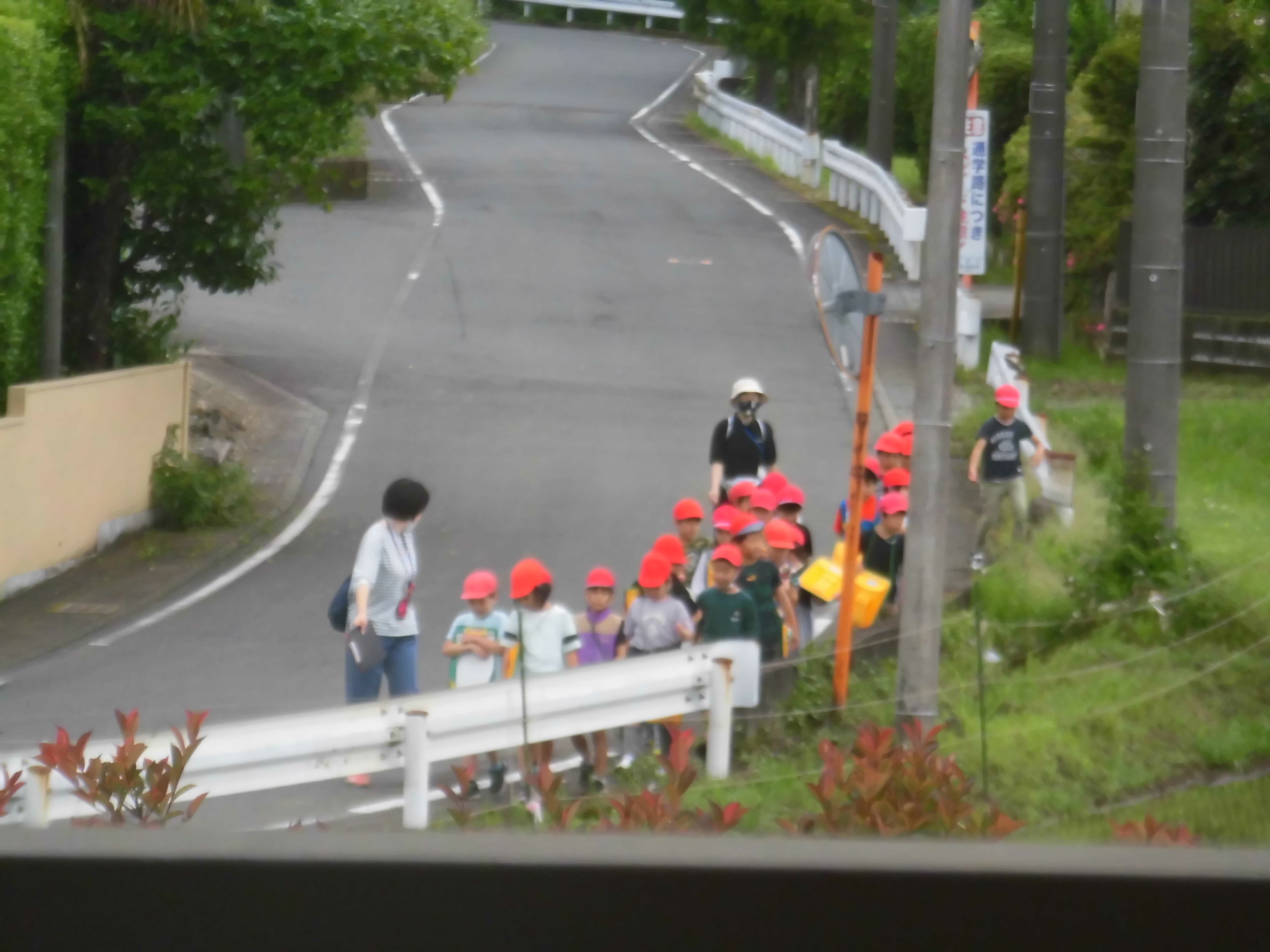 写真：あづまの里見学