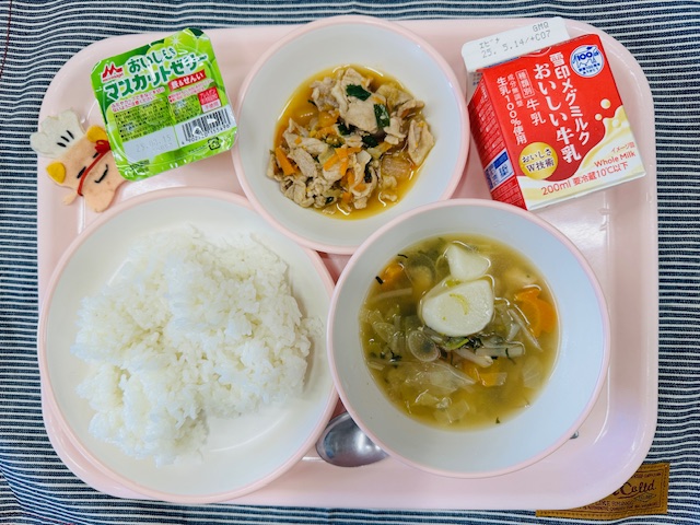 今日の給食