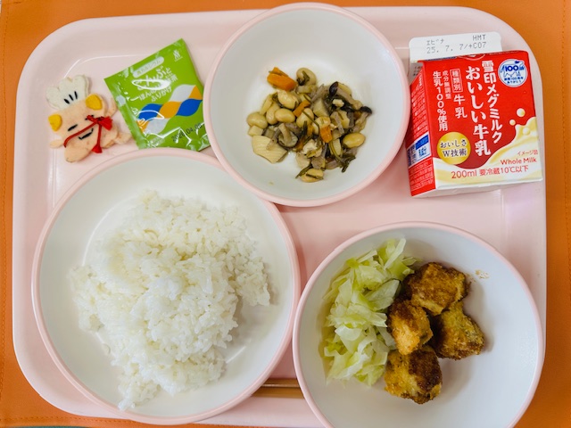 今日の給食