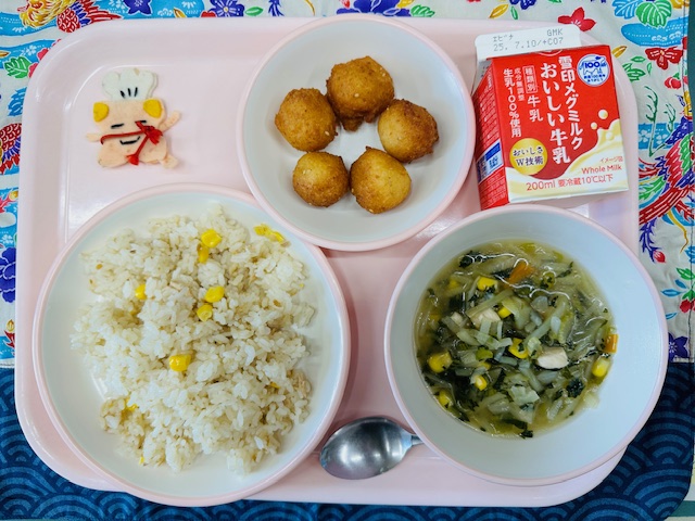 今日の給食