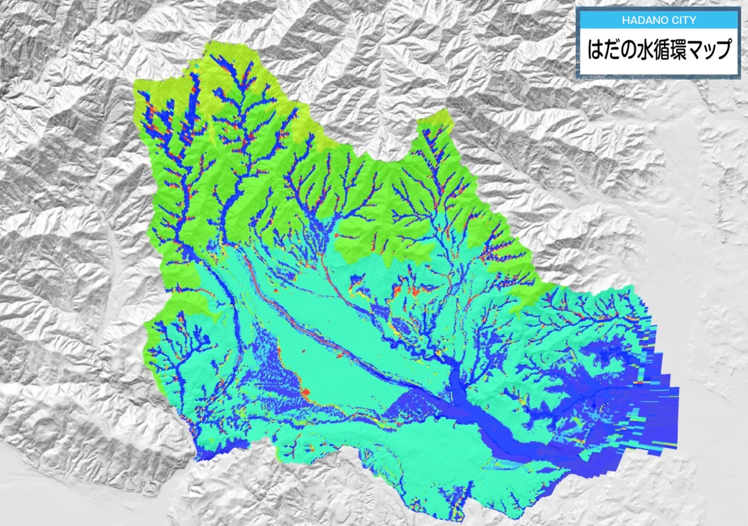 水循環マップ