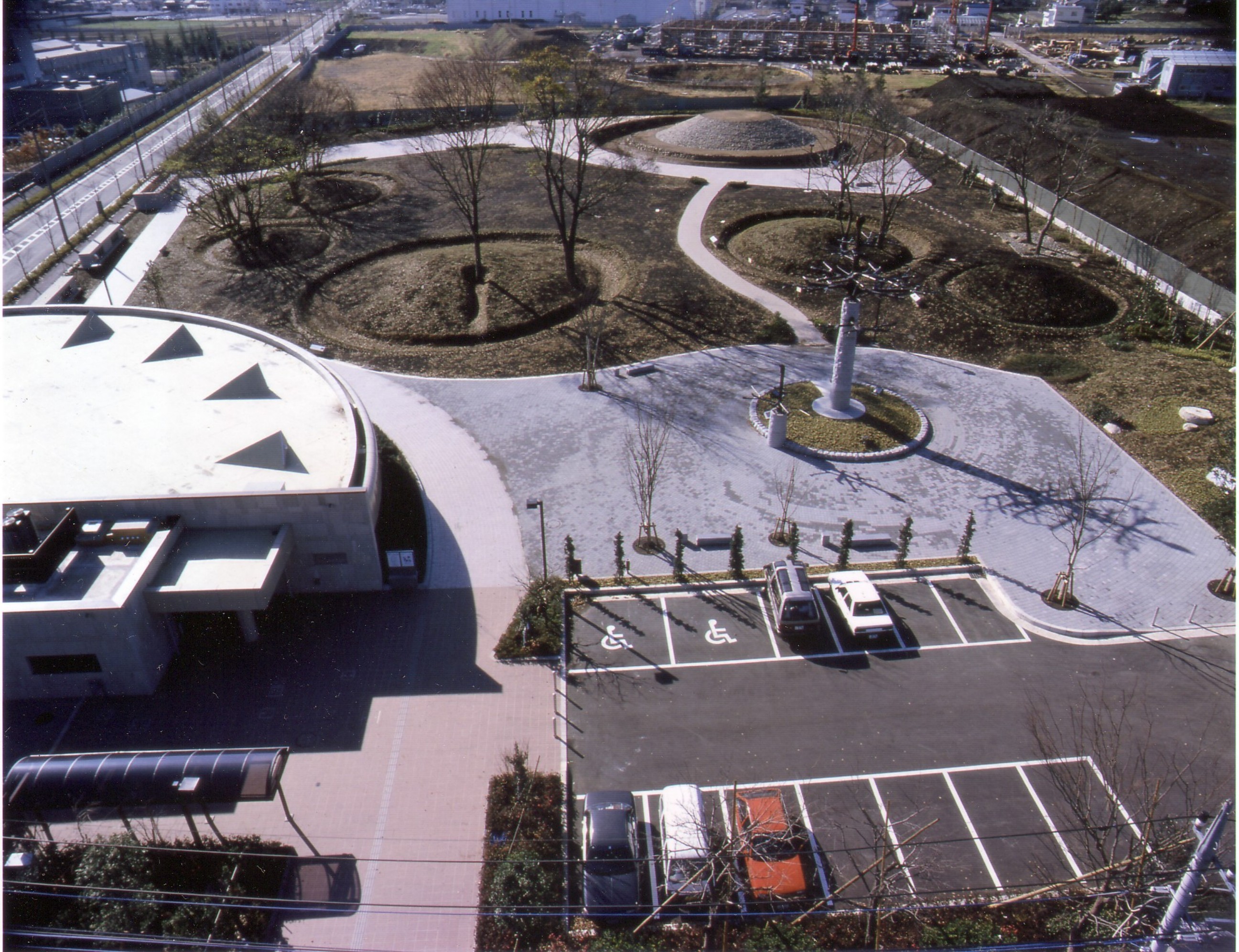 開館時の展示館