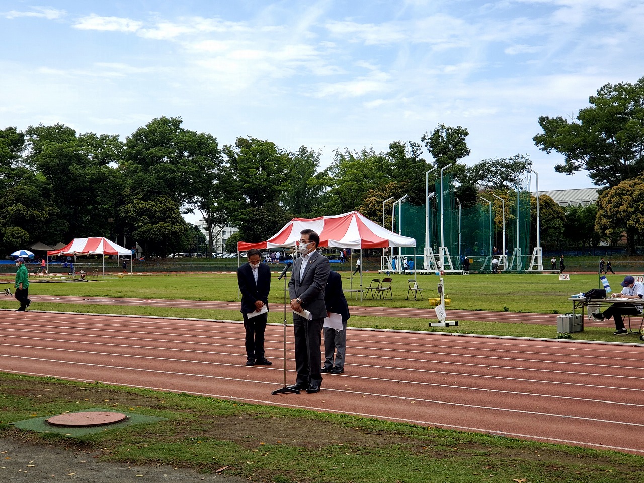 第55回秦野利子苦情競技選手権大会開会式の写真