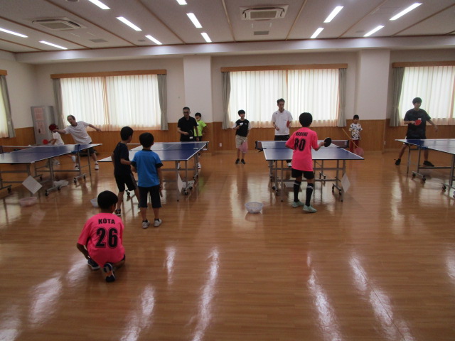 試合風景