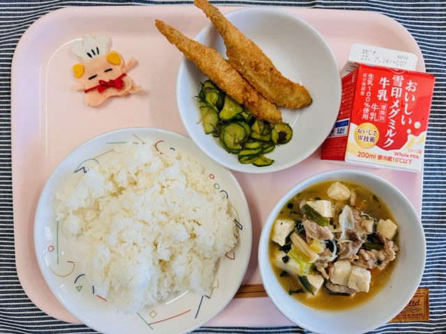 今日の給食