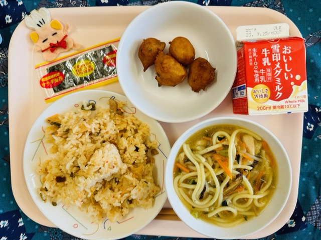 今日の給食