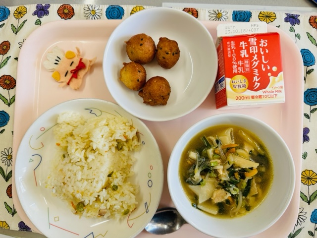 今日の給食