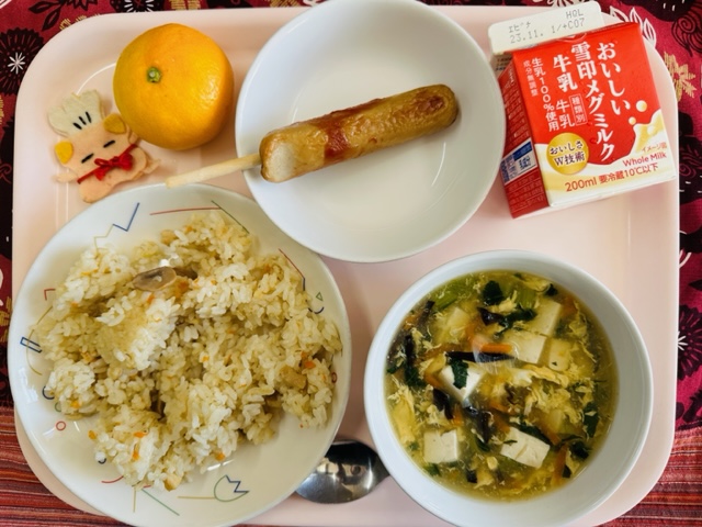 今日の給食