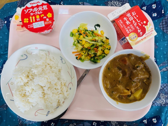 今日の給食