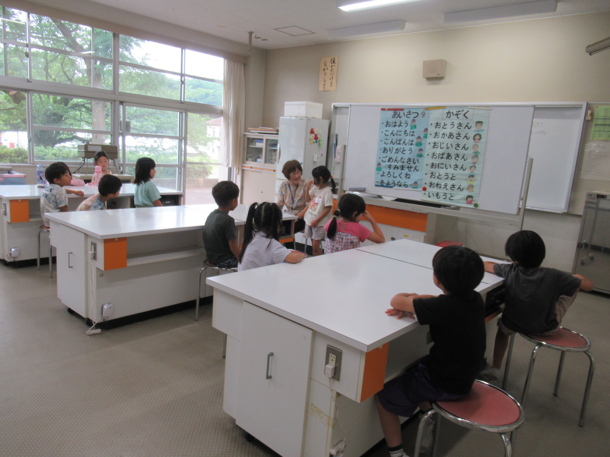 写真：かみ放課後子ども教室