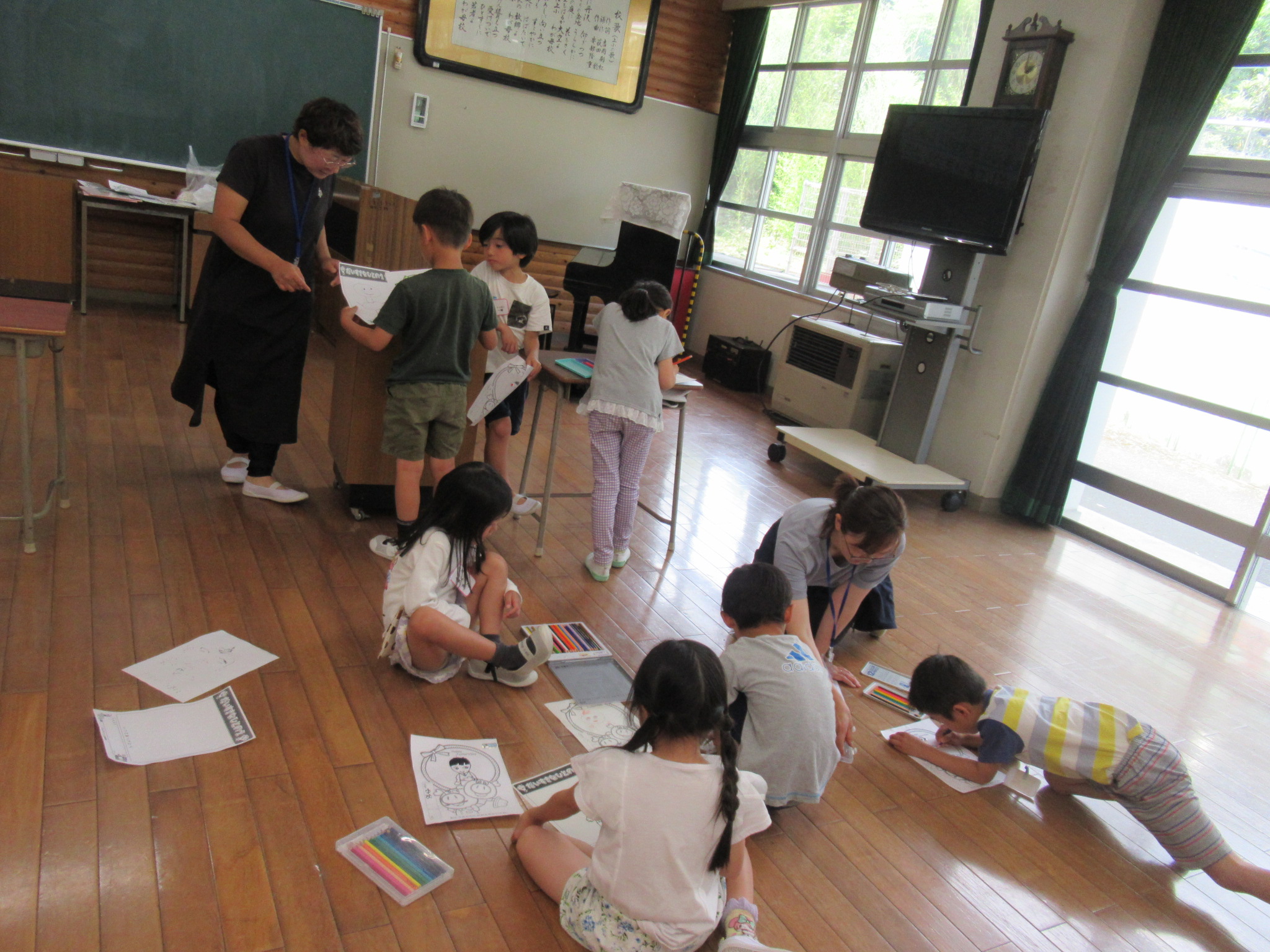 写真：かみ放課後子ども教室