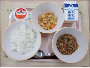 4月17日　給食の写真