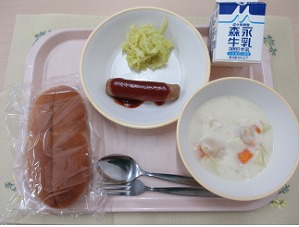 4月16日　給食の写真