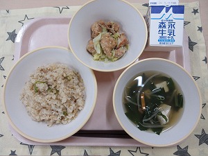 5月9日　給食の写真