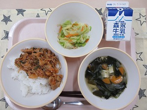 5月8日　給食の写真