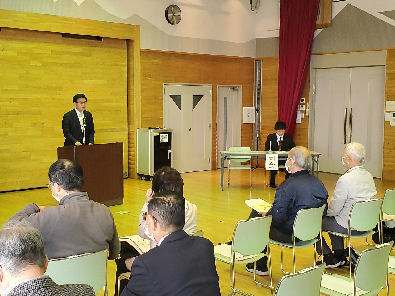 第25期秦野市青少年相談員委嘱式1