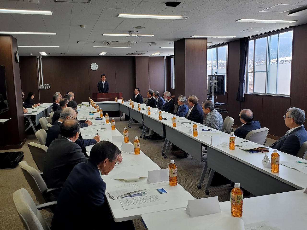 秦野市地区自治会連合会正副会長会議2