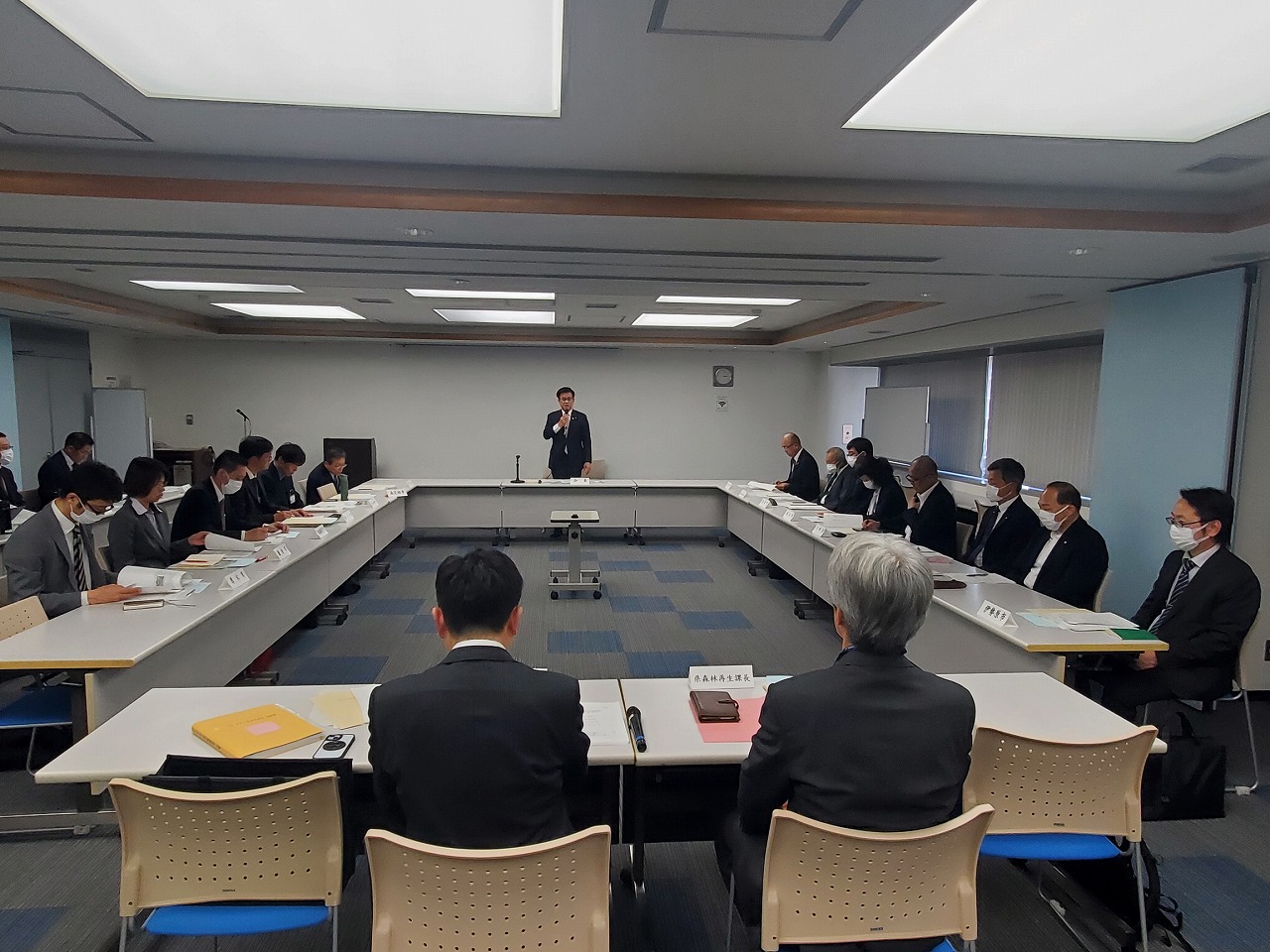 神奈川県森林協会理事会（厚木）2
