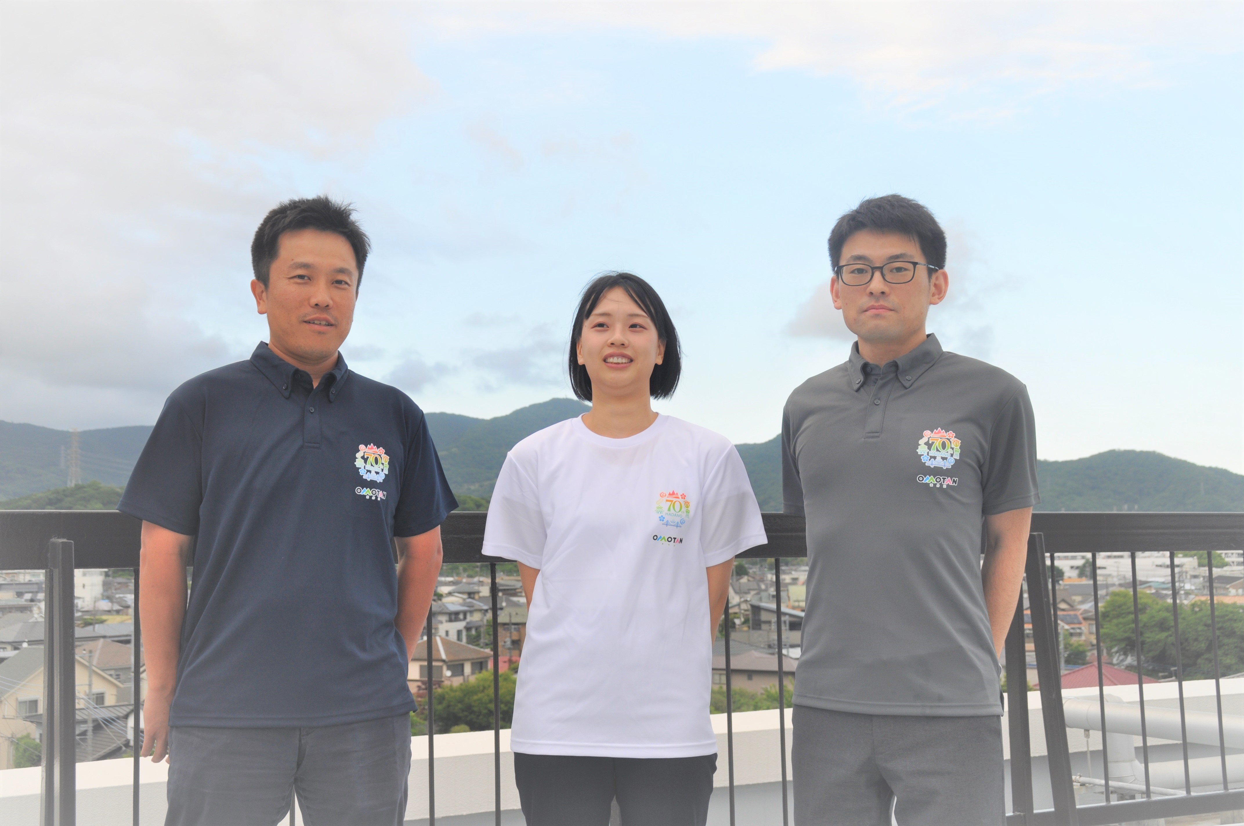 市制施行70周年Ｔシャツとポロシャツ