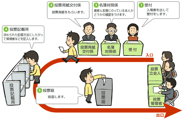 投票の順序