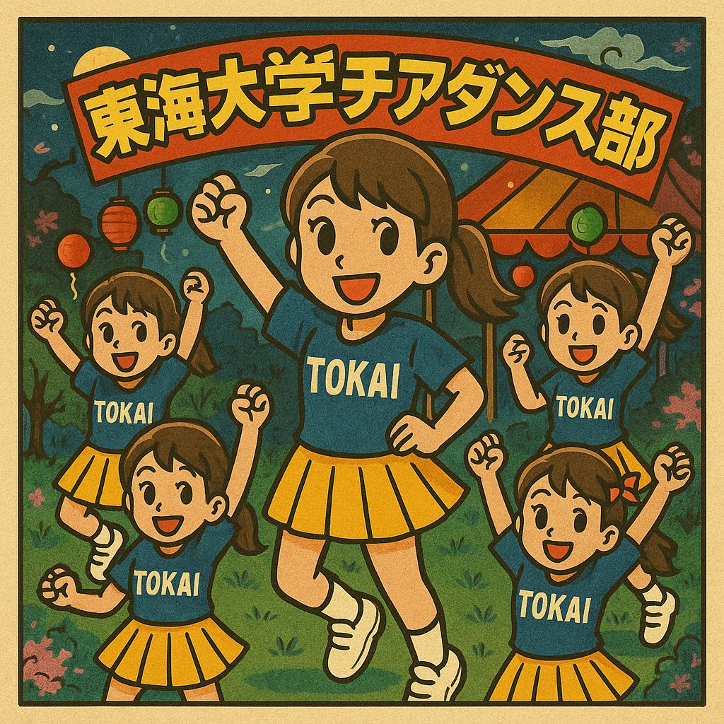 東海大学チアダンス