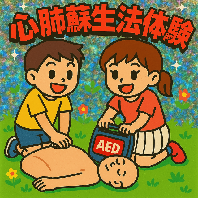 心肺蘇生法体験