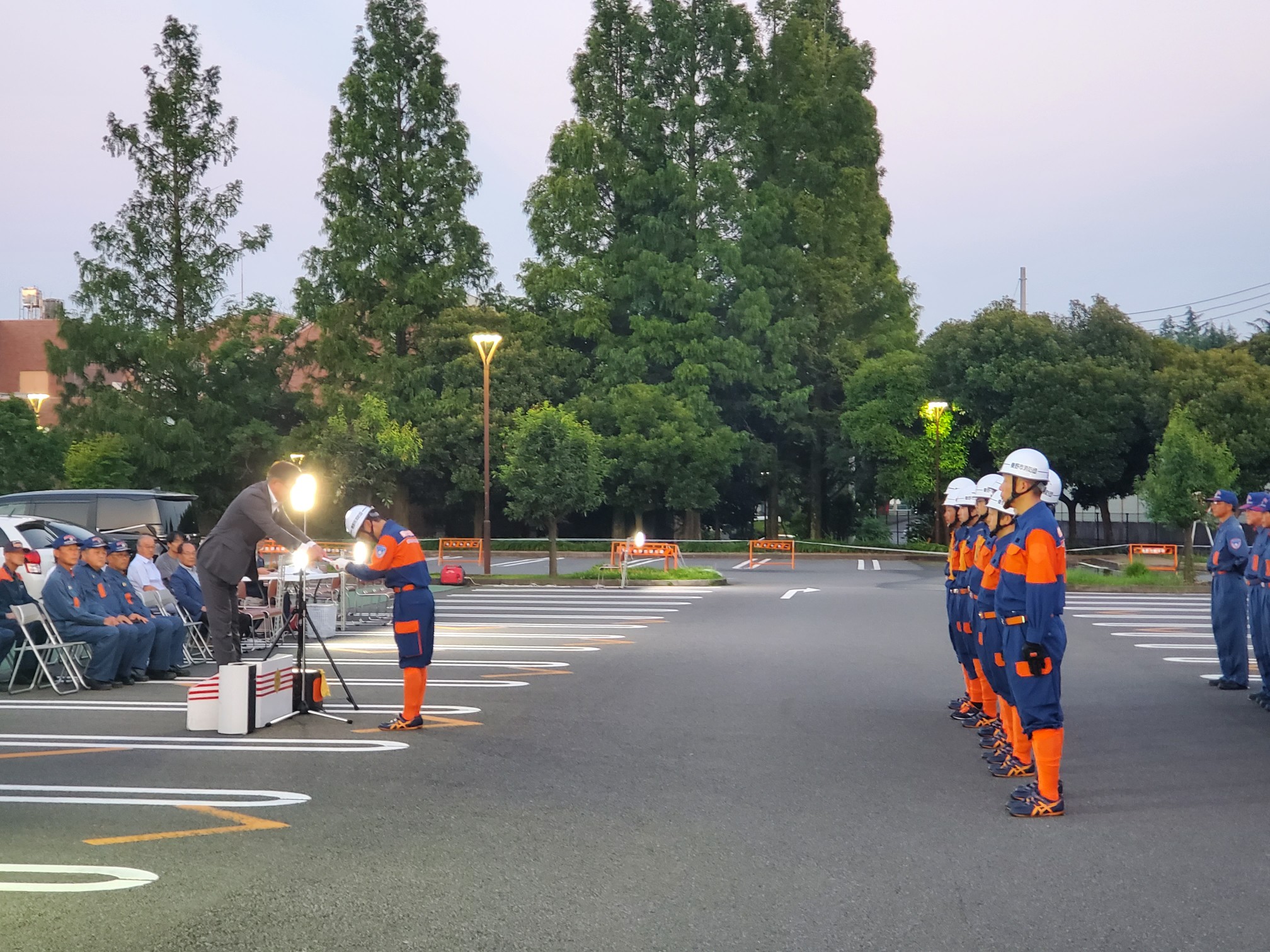 神奈川県消防操法大会激励式1