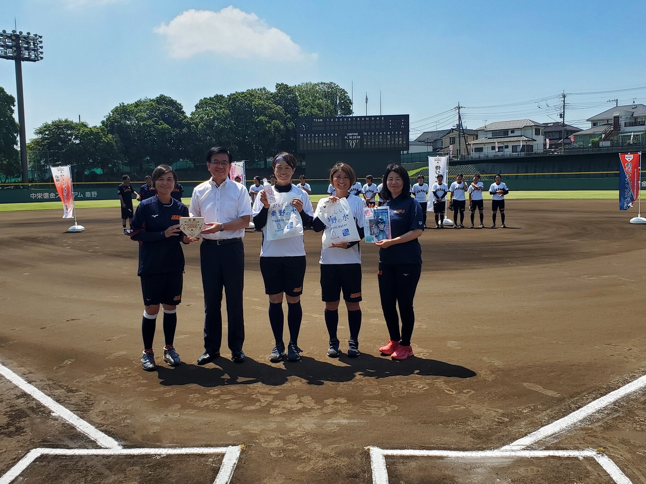 侍ジャパン女子代表ワールドカップ直前合宿激励2