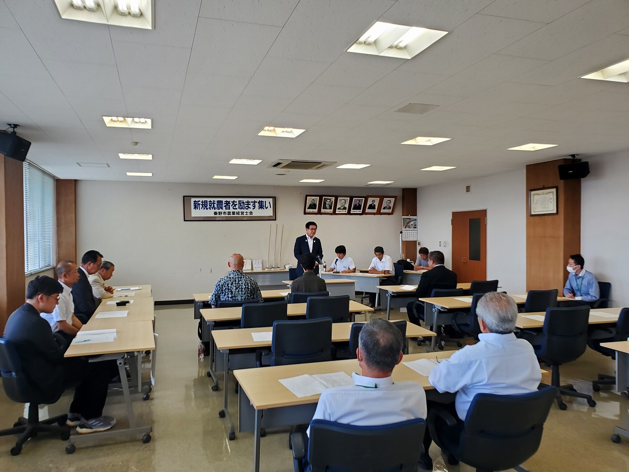 秦野市農業経営士会・新規就農者を励ますつどい1