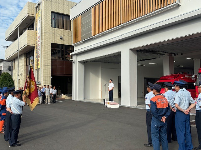 第55回神奈川県消防操法大会壮行会2