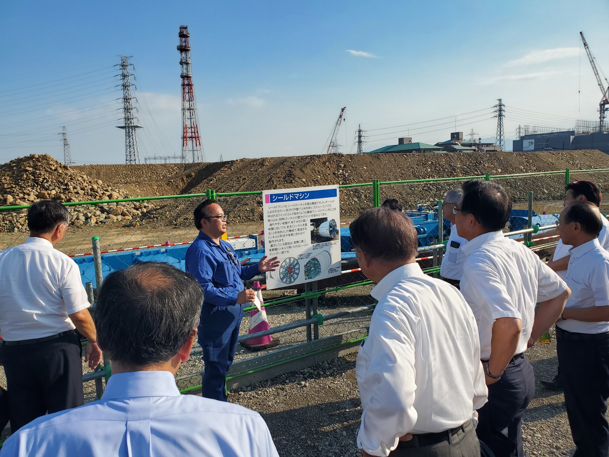 県市長会・視察1