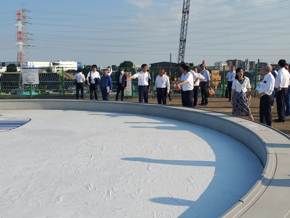 県市長会・視察2