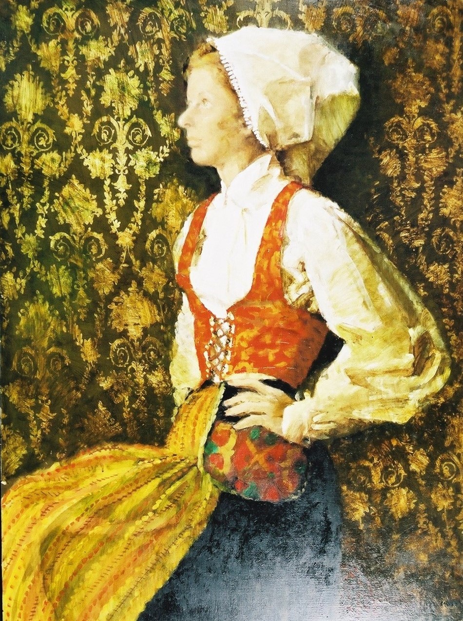 《DENMARK　雅》 油彩画