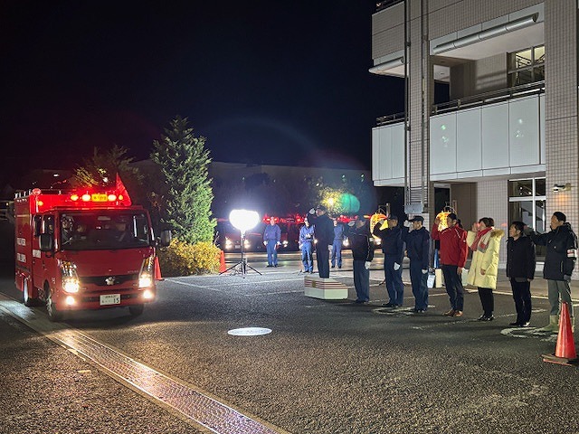 歳末火災特別警戒激励式2