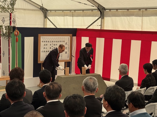 戸川土地区画整理事業安全祈願祭3